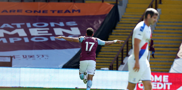 aston villa 2 0 crystal palace mac