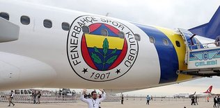 Fenerbahçe uçağında şok!