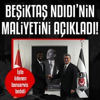 Beşiktaş Ndidi'nin maliyetini açıkladı!