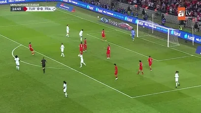 >Fransa Mbappe ile tehlike yarattı! İşte o pozisyon