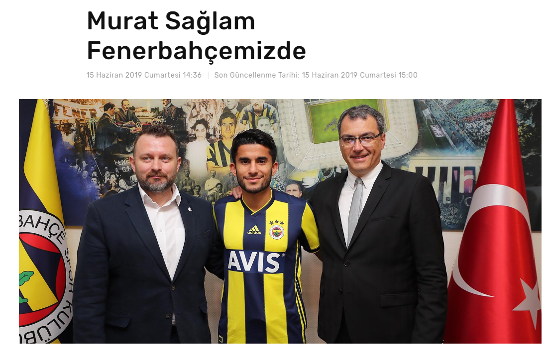 Murat Saglam Saglik Kontrolunden Gecti Son Dakika Fenerbahce Haberleri Fotomac