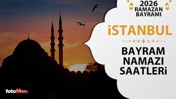 İstanbul bayram namazı saat kaçta kılınacak? Diyanet 2026