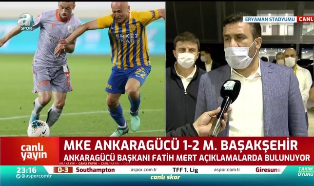 Ankaragücü Başkanı Fatih Mert'ten flaş tepki! 
