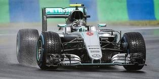 Macaristan'da pole pozisyon Rosberg'in