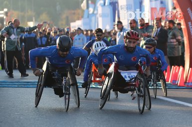 Vodafone 41. İstanbul Maratonu’ndan renkli kareler
