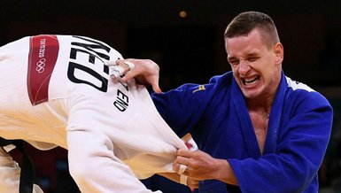 Milli judocu Mihael Zgank 2020 Tokyo Olimpiyat Oyunları'nda yarı finale yükseldi