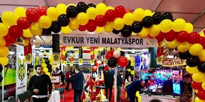 E. Yeni Malatyaspor standına yoğun ilgi