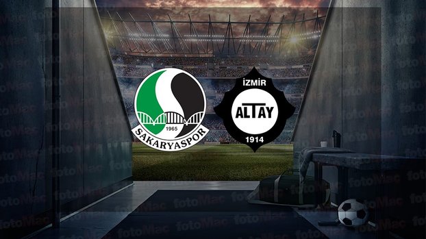 Sakaryaspor - Altay maçı ne zaman, saat kaçta ve hangi kanalda canlı yayınlanacak? | TFF 1. Lig