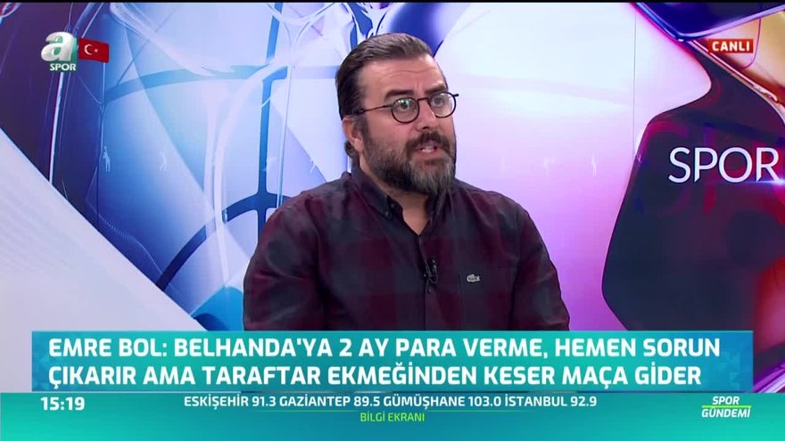 Emre Bol'dan Abdurrahim Albayrak ve Fatih Terim'e sert sözler videosunu