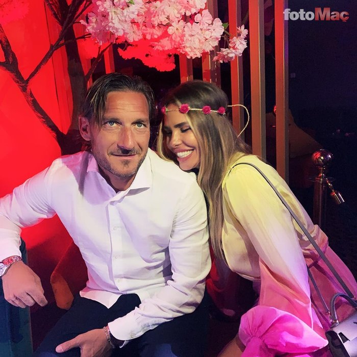 Francesco Totti'i aldatan Ilary Blasi'den nafaka talebi!