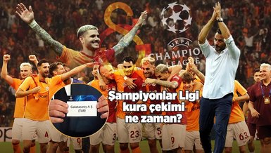 ŞAMPİYONLAR LİGİ KURA ÇEKİMİ CANLI İZLE 📺 Galatasaray Şampiyonlar Ligi kura çekimi!