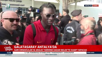 >Galatasaray Antalya'ya geldi!
