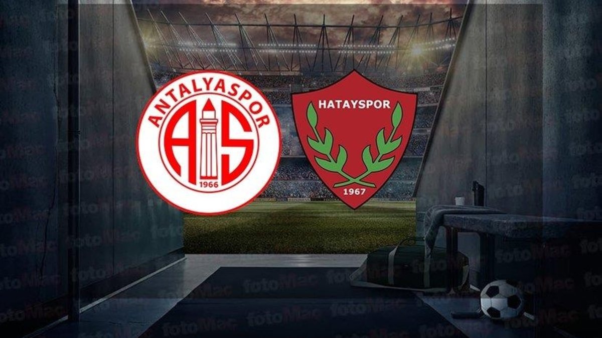 Antalyaspor - Hatayspor maçı CANLI | Süper Lig canlı anlatım