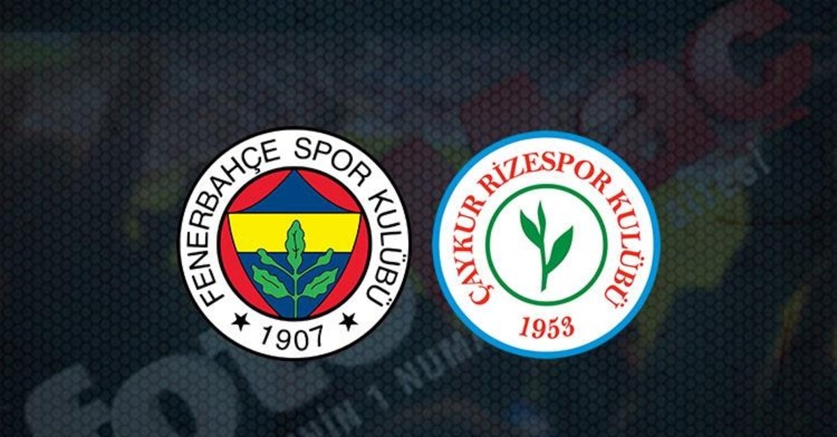 Fenerbahce Rizespor Canli Izle Fenerbahce Rizespor Maci Hangi Kanalda Canli Yayinlanacak Fenerbahce Maci Saat Kacta Fotomac