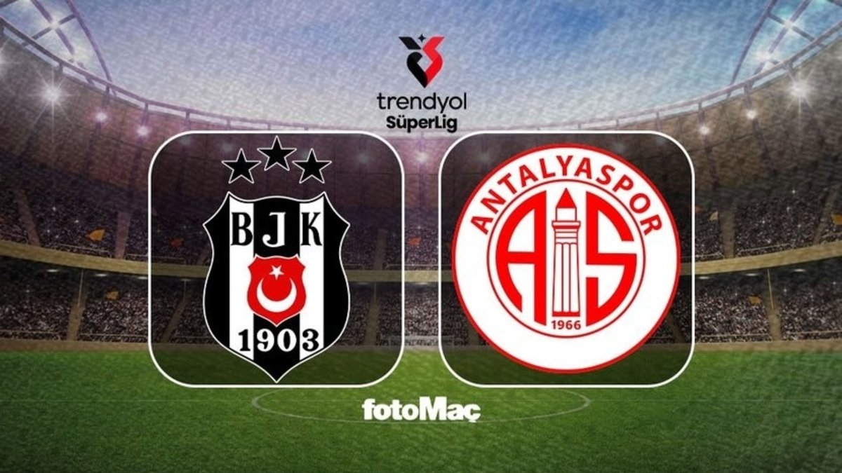 Beşiktaş ve Antalyaspor Kapışmasında Nefesler Tutuldu!