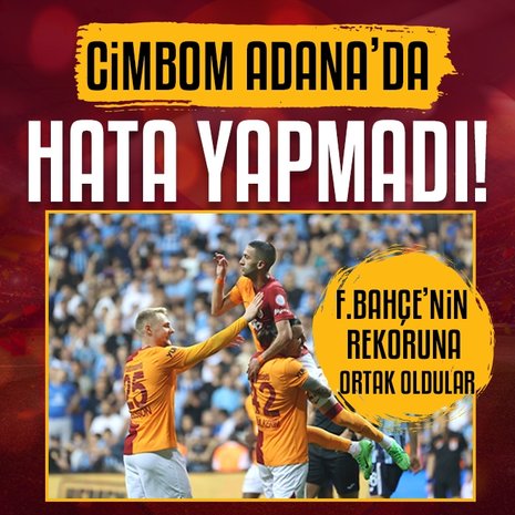 Yukatel Adana Demirspor 0-3 Galatasaray MAÇ SONUCU ÖZET