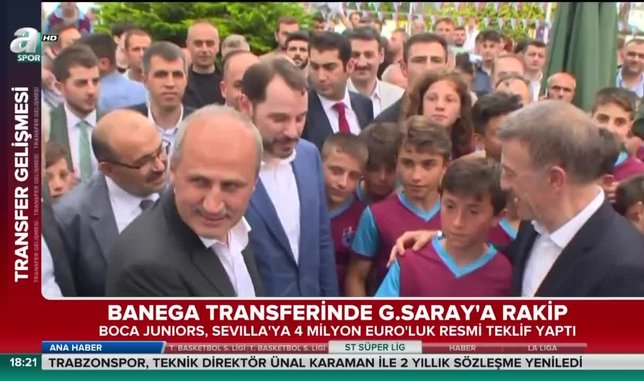 Albayrak Trabzonspor'un bayramlaşma töreninde