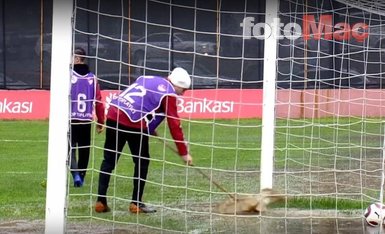 Medipol Başakşehir maçında inanılmaz görüntü! Yaşananlar...