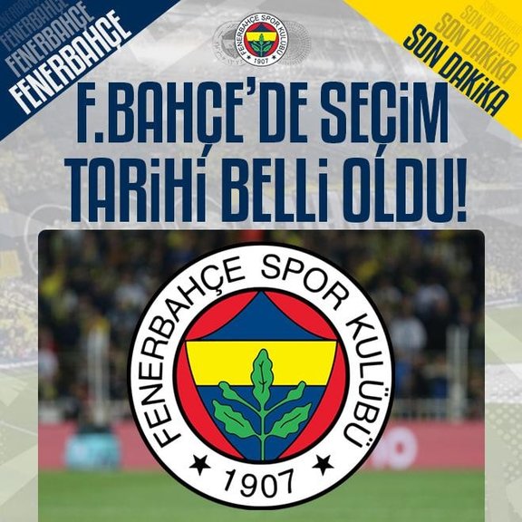 Fenerbahçe’den başkanlık seçimi açıklaması