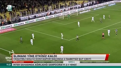 >Slimani yine etkisiz kaldı