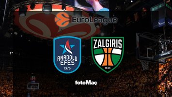 Anadolu Efes-Zalgiris maçı detayları!