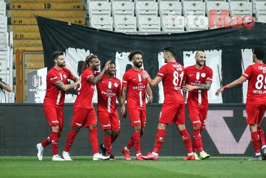 Sergen Yalçın’lı Beşiktaş’a ikinci şok Antalya’dan! İşte maçtan kareler...