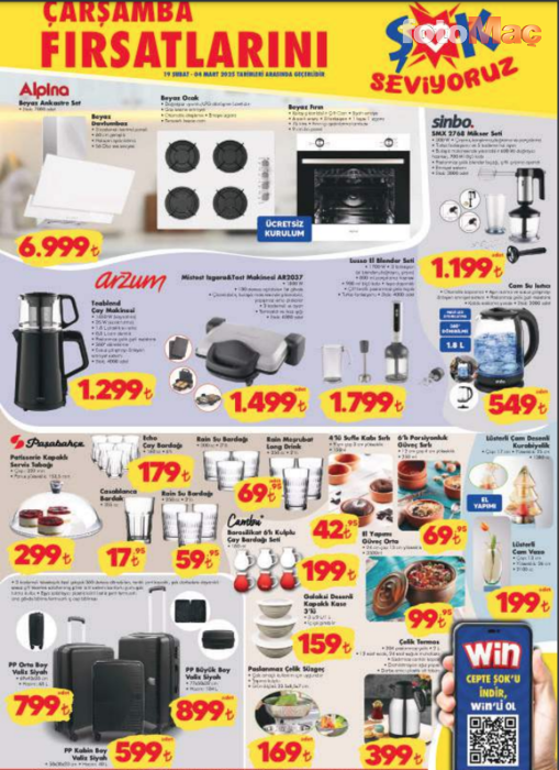 ŞOK 19 Şubat aktüel ürünler kataloğu ve indirimleri | Çarşamba Fırsatları