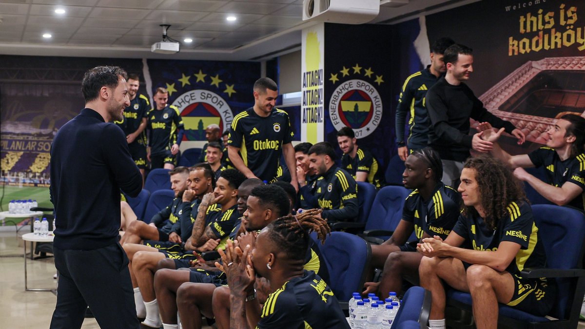 Domenico Tedesco veda için Samandıra Can Bartu Tesisleri’ne geldi!