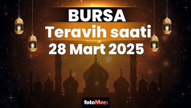 Bursa 28 Mart teravih namazı saat kaçta? | Bursa teravih vakitleri 2025