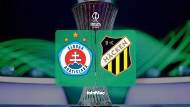 Slovan Bratislava-Hacken maçı hangi kanalda? Canlı yayın bilgileri!