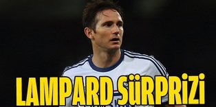 Lampard sürprizi