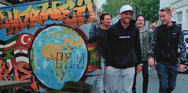 Podolski Nin Rap Sarkisi Almanya Da Listeleri Salladi Son Dakika Galatasaray Haberleri Fotomac
