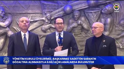 F.Bahçeli yöneticilerden ortak açıklama!