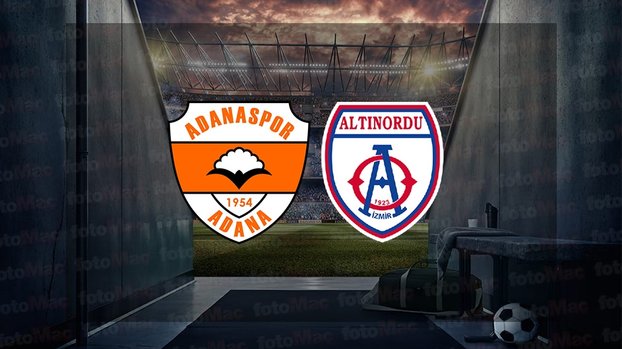 Adanaspor - Altınordu maçı ne zaman, saat kaçta ve hangi kanalda canlı yayınlanacak? | TFF 1. Lig