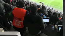 Beşiktaş tribünlerinde arbede çıktı!