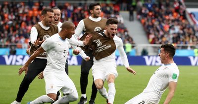 Uruguay Mısır’ı tek golle geçti