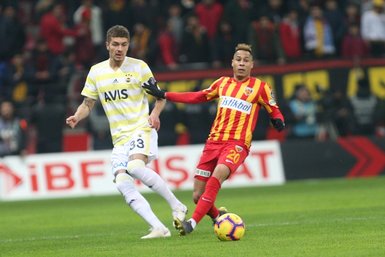 Kayserispor - Fenerbahçe maçından kareler!