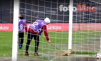 Medipol Başakşehir maçında inanılmaz görüntü! Yaşananlar...