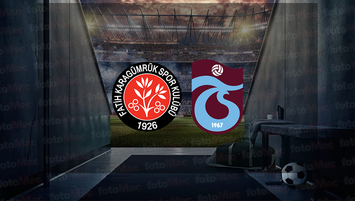 Karagümrük - Trabzonspor maçı saat kaçta?