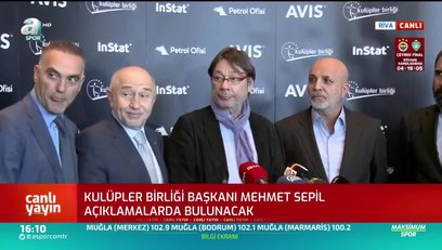 >Kulüpler Birliği toplantısı sona erdi