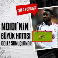Ndidi'den büyük hata!
