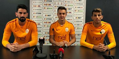 Galatasaray'ın genç kalecileri kampta konuştu