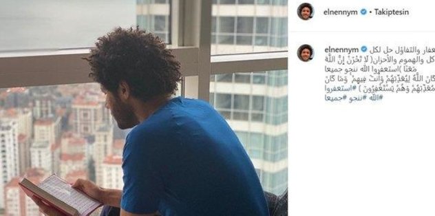 Elneny’den anlamlı paylaşım