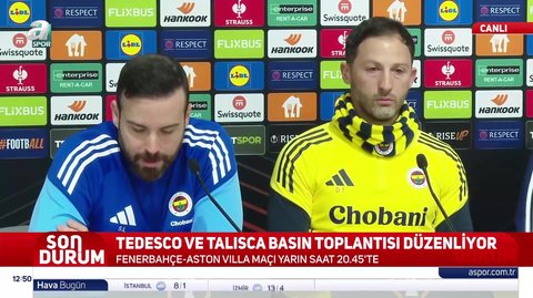 Tedesco Alanyaspor maçındaki 3. golle ilgili konuştu
