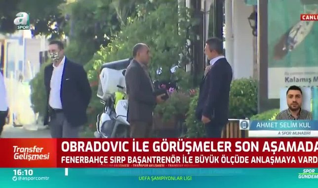 Fenerbahçe Obradovic ile büyük ölçüde anlaşmaya vardı