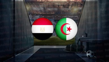 Mısır - Cezayir maçı ne zaman, saat kaçta ve hangi kanalda canlı yayınlanacak? | Hazırlık maçı