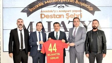 Yeni Malatyaspor'dan Başkan Gürkan’a ziyaret