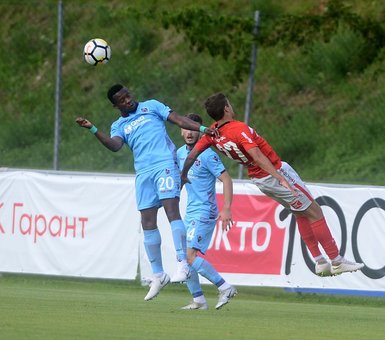 Trabzonspor 1-4 Spartak Moskova maçından görüntüler