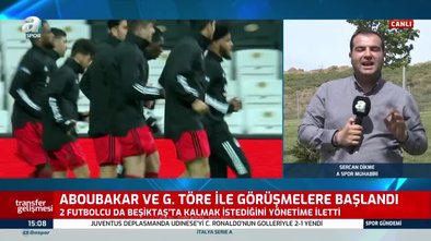 Son dakika spor haberi: Beşiktaş'tan transfer atağı! Aboubakar ve Gökhan Töre'yle görüşmelere başladı