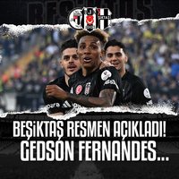 Beşiktaş'tan Gedson açıklaması!